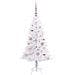 Albero di Natale artificiale Bianco 120 cm PVC e Acciaio - Foto miniatura 3