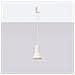 Lampada A Sospensione Estria 1 Beige Sl. 1870 - Soppalco Lampada A Sospensione Beige 120x14x14 Cm - Foto miniatura 3