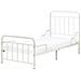 Letto Per Bambini Allungabile Metallo Anais 90 X 200 Cm Bianco Sporco - Foto miniatura 5