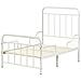 Letto Per Bambini Allungabile Metallo Anais 90 X 200 Cm Bianco Sporco - Foto miniatura 6