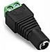 Connettore Femmina Cctv 5,5mm / 2,1mm - Alta Qualità, Connessione A Vite | 30v Dc, 2a | Per Sistemi Di Videosorveglianza E Altri Dispositivi - Foto miniatura 4