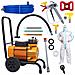 Agregato Di Verniciatura Strong Blue Storm Sbs03 - 3500w, 22mpa, 18l /min | Set Con 2 Guarnizioni, Ugello 513, Filtri 30,60,100, Tuta - Foto miniatura 1
