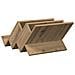 Scaffale per riviste Rovere artigianale 53 x 40 x 28.5 cm - Foto miniatura 7