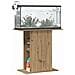 Supporto per acquario artigianale in rovere 36x75x72,5 cm in legno ingegnerizzato - Foto miniatura 3
