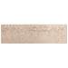 Runner Tappeto MARSA Beige 100 x 400 cm Poliestere e PVC - Foto miniatura 1