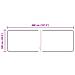 Runner Tappeto MARSA Beige 100 x 400 cm Poliestere e PVC - Foto miniatura 7