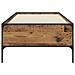 Struttura del letto Legno antico 80 x 200 cm - Foto miniatura 3