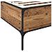 Struttura del letto Legno antico 80 x 200 cm - Foto miniatura 5