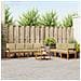Set di divani da esterno con cuscino 8 pcs Naturale e Beige - Foto miniatura 2