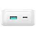 Mini Power Bank Con Cavi Integrati Jr-pbc06 30w 10000mah - Bianco - Foto miniatura 1