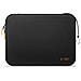 Custodia Per Laptop 13-14 Pollici Nera E Arancione Hardpouch - Foto miniatura 2
