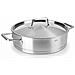 Teglia per torte Foodie con coperchio, in acciaio inox, grigia, 26x6,5x9 cm - Foto miniatura 1