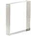 68570 - Stampo ad anello quadrato perforato 20x20x3,5 cm INOX - Foto miniatura 2