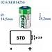 IBT-KLT-ER250 - Batteria 1/2AA (ER14250) 3,6 V 1200mA litio cloruro di tionile - Foto miniatura 3