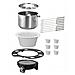 Fondue Elegance 48645 Fonduta Capacità 1.5 Litri Potenza 100 Watt Colore Silver - Foto miniatura 2