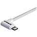 Cavo USB a connettore Lightning da 8 pin angolato da 2m - bianco - Foto miniatura 3