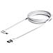 Cavo USB a connettore Lightning da 8 pin angolato da 2m - bianco - Foto miniatura 5