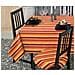 Set Cuscini Coprisedia Imbottiti Sfoderabili Modello Colorado Made In Italy Fascia Quadrata 4Pz Arancio - Foto miniatura 2