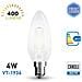 Lampadine Led E14 4w Filamento Smd Candela Frost Luce Fredda 6400k Vt-1936 4476 - Foto miniatura 1