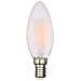 Lampadine Led E14 4w Filamento Smd Candela Frost Luce Fredda 6400k Vt-1936 4476 - Foto miniatura 2