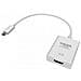 Adattatore USB-C a HDMI Maschio / Femmina da 20 cm Colore Bianco - Foto miniatura 2