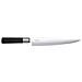 Coltello Trinciante Stretto Cm 23 Linea Wasabi Black Di Kai In Acciaio Inox Con Manico In Plastica - Foto miniatura 2