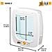Porta Per Animali Manuale A 4 Vie Swing 9 Set Bianco 72105011 - Foto miniatura 10