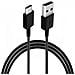Cavo Da Usb A Type-c Quick Charge, 2.1a, 0.8m, Black - Foto miniatura 1