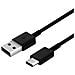 Cavo Da Usb A Type-c Quick Charge, 2.1a, 0.8m, Black - Foto miniatura 4