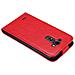 Custodia Compatibile Con Lg G3 In Rosso Mela - Coperchio Protettivo In Design Flip Con Chiusura Magnetica - Foto miniatura 6