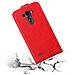 Custodia Compatibile Con Lg G3 In Rosso Mela - Coperchio Protettivo In Design Flip Con Chiusura Magnetica - Foto miniatura 2