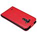 Custodia Compatibile Con Lg G3 In Rosso Mela - Coperchio Protettivo In Design Flip Con Chiusura Magnetica - Foto miniatura 3