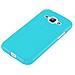 Custodia Compatibile Con Samsung Galaxy J1 2015 In Jelly Celeste - Coperchio Protettivo In Silicone Tpu Flessibile - Foto miniatura 5