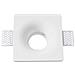 V-tac Vt-859sq Portafaretto Incasso Scomparsa Quadrato Gesso Gu10 - Sku 3696 - Foto miniatura 1