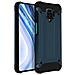 Cover Xiaomi Redmi Note 9s / 9 Pro / 9 Pro Max Protezione Bi-materia Antiurto Blu - Foto miniatura 2