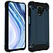 Cover Xiaomi Redmi Note 9s / 9 Pro / 9 Pro Max Protezione Bi-materia Antiurto Blu - Foto miniatura 1
