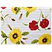 Tovaglia Cucina Copritavolo In 100% Cotone Made Italy Disegno Girasoli Rp 140x140 Girasoli - Foto miniatura 2