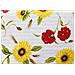 Tovaglia Cucina Copritavolo In 100% Cotone Made Italy Disegno Girasoli Rp 140x140 Girasoli - Foto miniatura 5