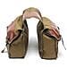 Moto Canvas Borse Equine Back Pack Per Haley Sportster Honda - Foto miniatura 2