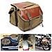 Moto Canvas Borse Equine Back Pack Per Haley Sportster Honda - Foto miniatura 1