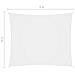 Parasole a Vela Oxford Rettangolare 3x4 m Bianco - Foto miniatura 6