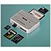All in 1 USB 2.0 Argento lettore di schede - Foto miniatura 3