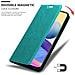 Custodia Compatibile Con Xiaomi Redmi Note 10 5g / Poco M3 Pro 5g In Turchese Petrolio - Coperchio Protettiva Con Chiusura Magnetica, Funzione Stand E Tasca Per Le Carte - Foto miniatura 7