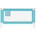 Sponda Letto di Sicurezza per Bambini Blu 160x25 cm in Tessuto - Foto miniatura 3