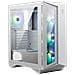 Case MPG Gungnir 110R Middle Tower ATX / Micro-ATX / Mini-ITX 3 Porte USB 3.0 Colore Bianco (Finestrato) - Foto miniatura 4