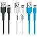 Kit 3 Cavi Dati Colorati 1.2 M - Connettori Usb A Usb-c - Foto miniatura 1