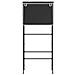 Rastrelliera per Lavatrice 2 Livelli Nera 71x29,5x170,5cm Ferro - Foto miniatura 3
