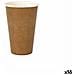 Set Di Bicchieri Algon Monouso Carta Kraft 15 Pezzi 450 Ml (16 Unità) - Foto miniatura 1