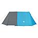Tenda da Campeggio per 3 Persone Blu Impermeabile - Foto miniatura 8