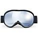 Maschera Steeze Occhiali Da Sci E Snowboard Argento /nero - Foto miniatura 3